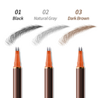 Dual-Ended 2-Fork Liquid Eyebrow Pen