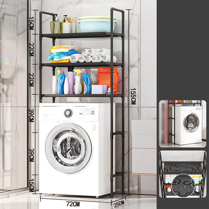 No-Drill Bathroom & Laundry Organizer Shelf