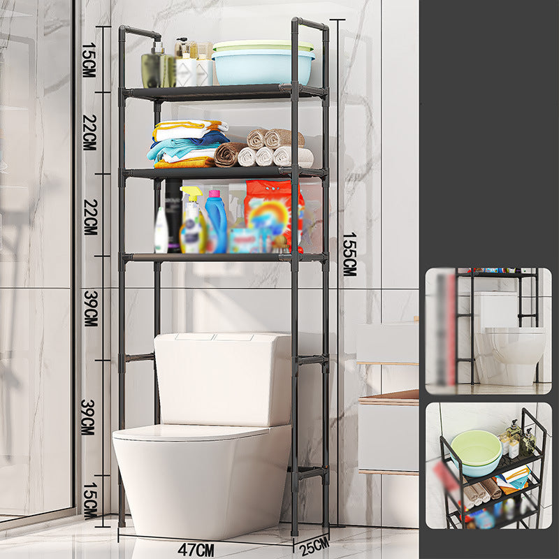 No-Drill Bathroom & Laundry Organizer Shelf
