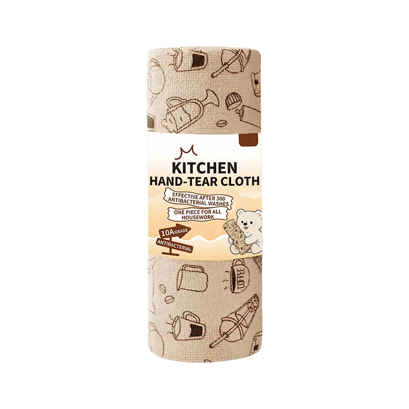 Antibacterial Tear-Off Wipes for Wet & Dry Use