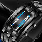 ⌚ 50% OFF NOW! 💙 Men's Binary LED Watch – Stainless Steel & Unique Display – Sporty, Modern & Water-Resistant ⚡