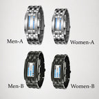 ⌚ 50% OFF NOW! 💙 Men's Binary LED Watch – Stainless Steel & Unique Display – Sporty, Modern & Water-Resistant ⚡