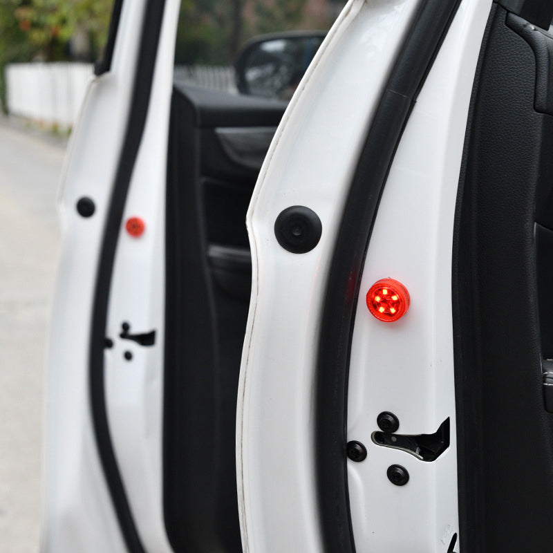 Universal Car Door LED Warning Magnetic Sensor Flashing Lights