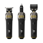 ⏳LIMITED TIME: 50% OFF! 🏆Luxe 3-in-1 Professional Men’s Grooming Set – T-Blade Trimmer, Foil Shaver & Nose Trimmer – With LED Display & USB Rechargeable