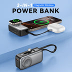 🥳2026 HOT SALE🥳💞50K+ SOLD!📱💨 50% OFF! All-in-One Magnetic Power Bank – Just snap & charge, no cable hunting. 5000mAh, slim design. Perfect for travel or daily carry. A senior-friendly gadget! 🎒✅