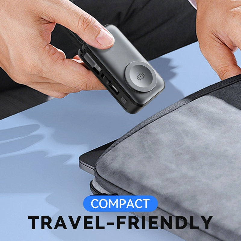 🥳2026 HOT SALE🥳💞50K+ SOLD!📱💨 50% OFF! All-in-One Magnetic Power Bank – Just snap & charge, no cable hunting. 5000mAh, slim design. Perfect for travel or daily carry. A senior-friendly gadget! 🎒✅