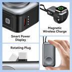 🥳2026 HOT SALE🥳💞50K+ SOLD!📱💨 50% OFF! All-in-One Magnetic Power Bank – Just snap & charge, no cable hunting. 5000mAh, slim design. Perfect for travel or daily carry. A senior-friendly gadget! 🎒✅