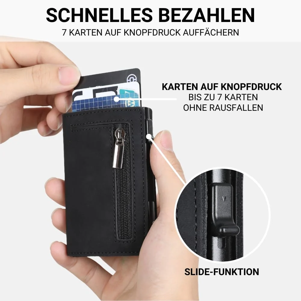 🔥HOT SALE 50%OFF🔥Business simple two-fold multi-card slot large capacity wallet