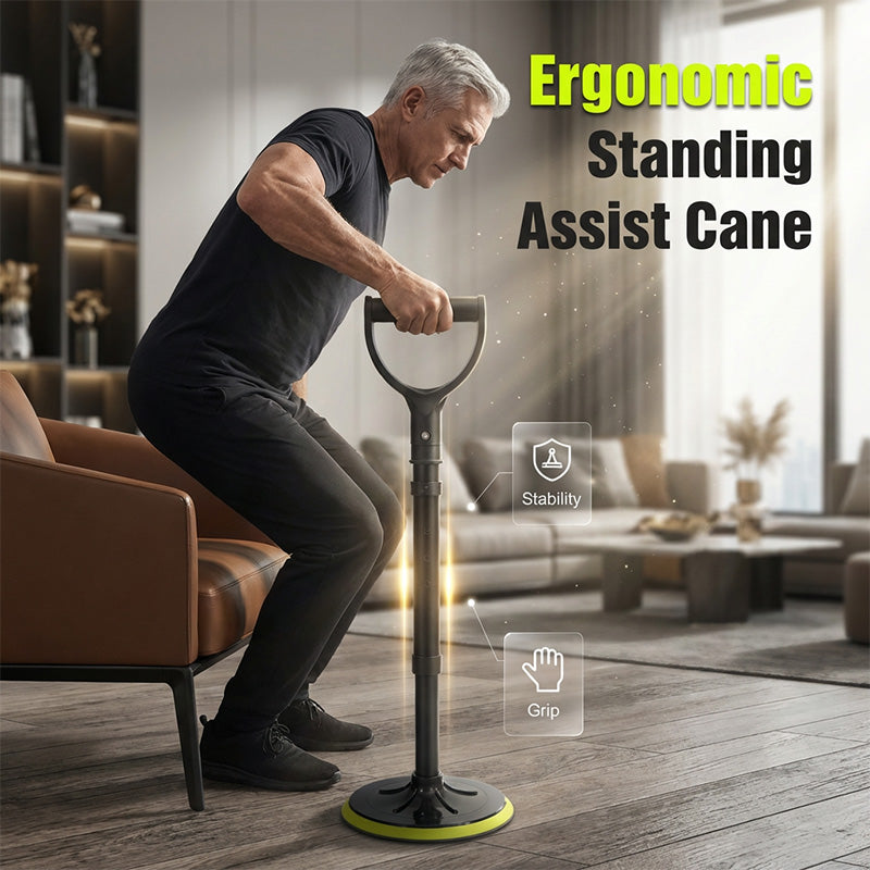 Adjustable Height Standing Aid Tool for Mobility Support