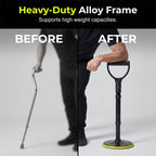 Adjustable Height Standing Aid Tool for Mobility Support
