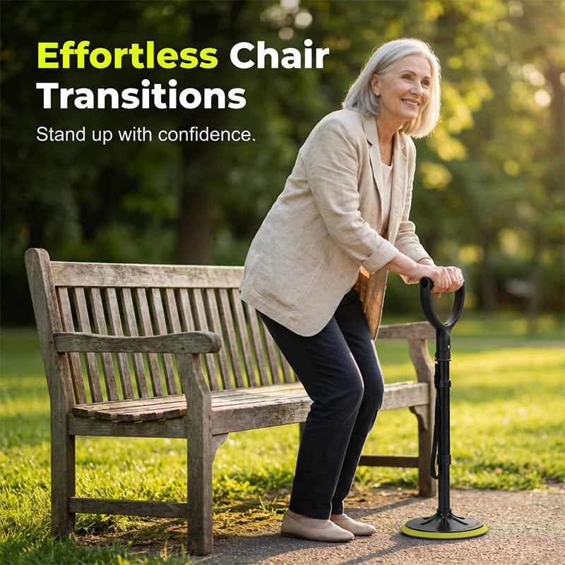 Adjustable Height Standing Aid Tool for Mobility Support