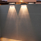 Multi-Color Outdoor Solar Wall Light