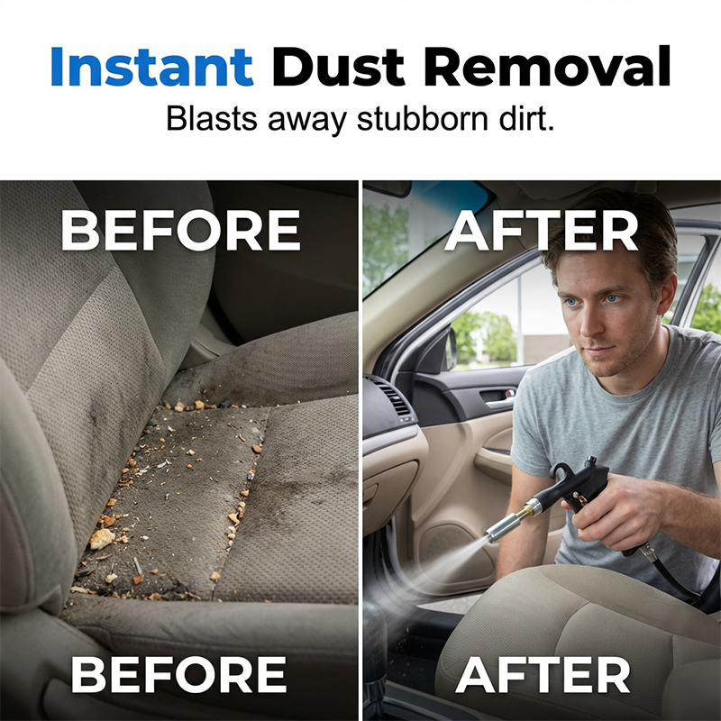 ⏳LIMITED TIME: 50% OFF!🚗High-Pressure Pneumatic Air Cleaning Gun