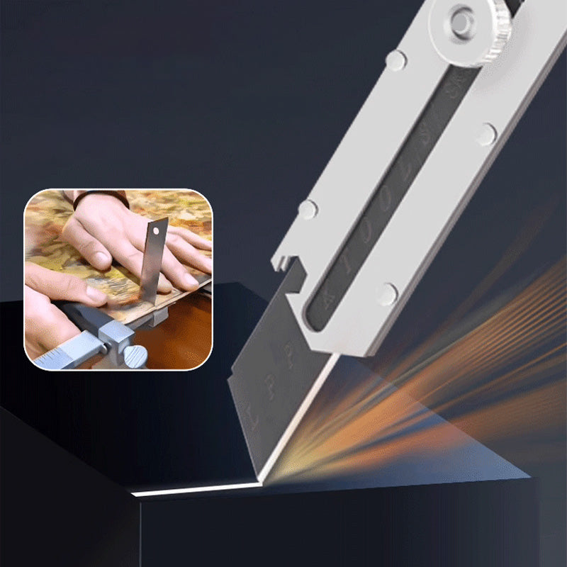 🔪 Food-Grade Multipurpose Utility Knife – Retractable & Snap-off Blade ⚡🧼✨