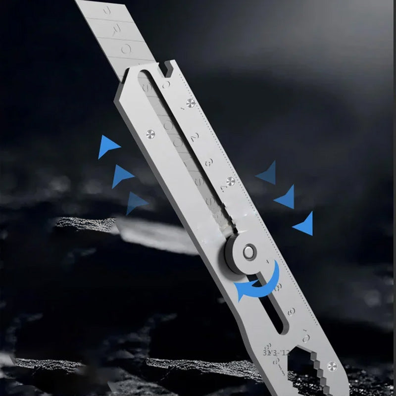 🔪 Food-Grade Multipurpose Utility Knife – Retractable & Snap-off Blade ⚡🧼✨