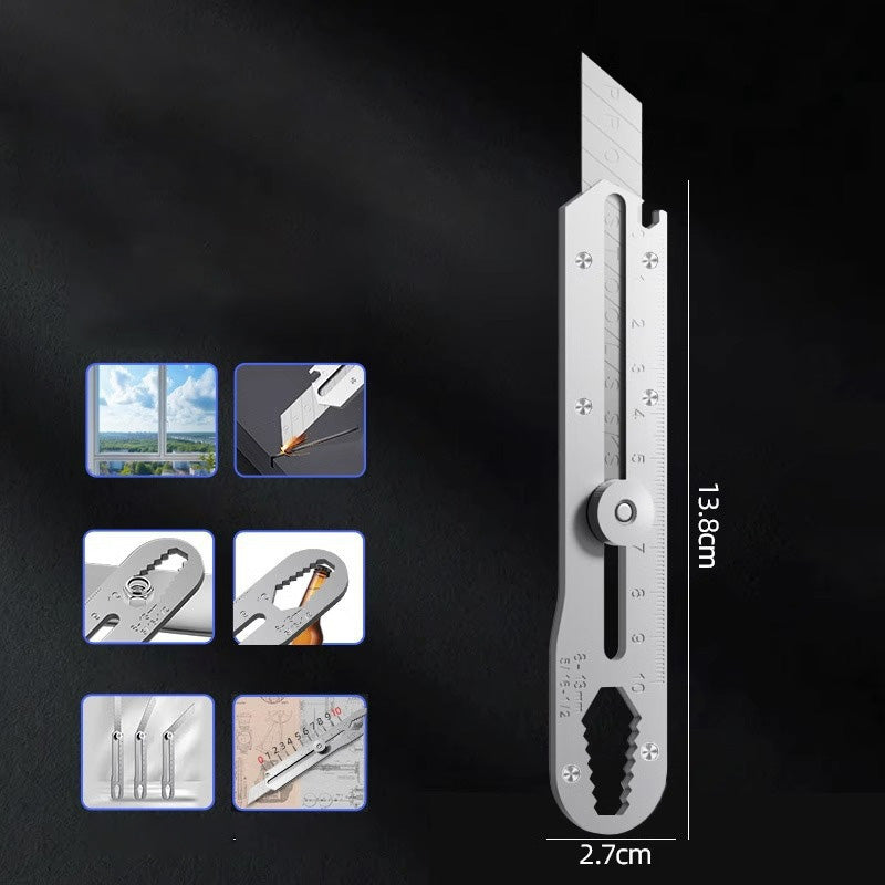 🔪 Food-Grade Multipurpose Utility Knife – Retractable & Snap-off Blade ⚡🧼✨