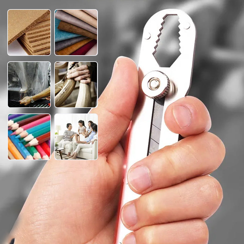 🔪 Food-Grade Multipurpose Utility Knife – Retractable & Snap-off Blade ⚡🧼✨
