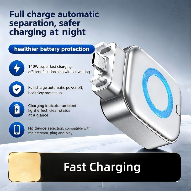 Auto Power-Off Fast Charging Adapter