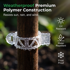 100 PCS Quick-Lock Plant Support Clips