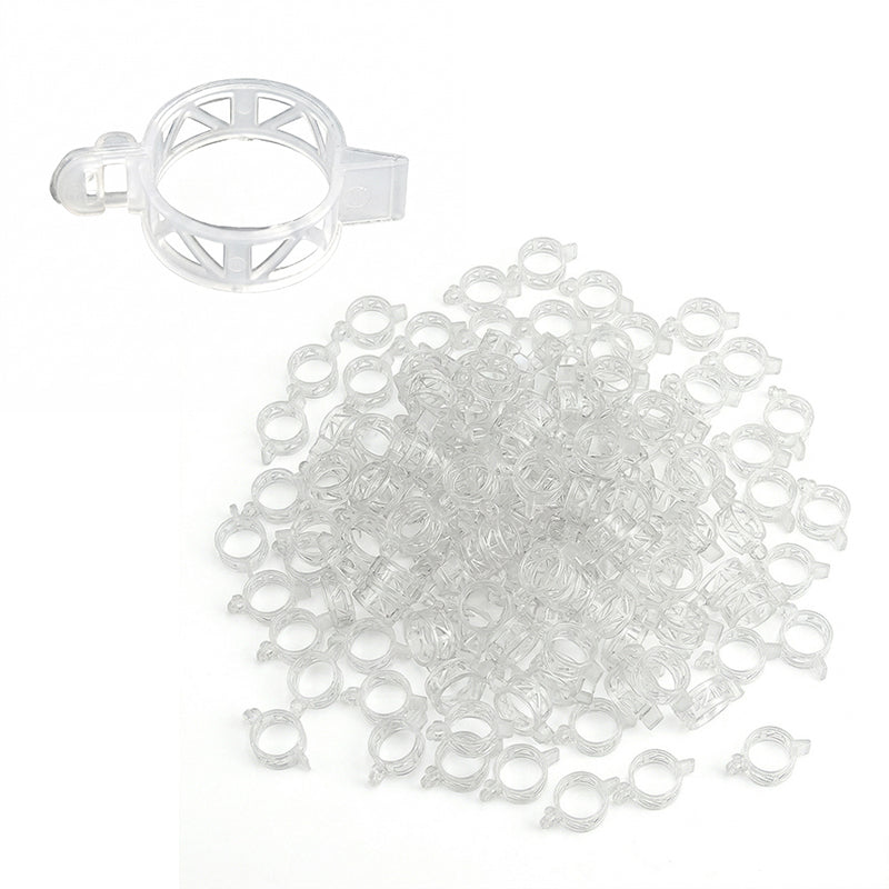 100 PCS Quick-Lock Plant Support Clips