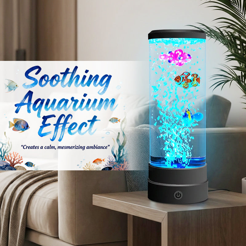 LED Bubble Fish Aquarium Lamp