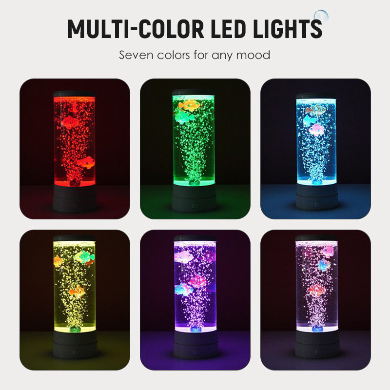 LED Bubble Fish Aquarium Lamp