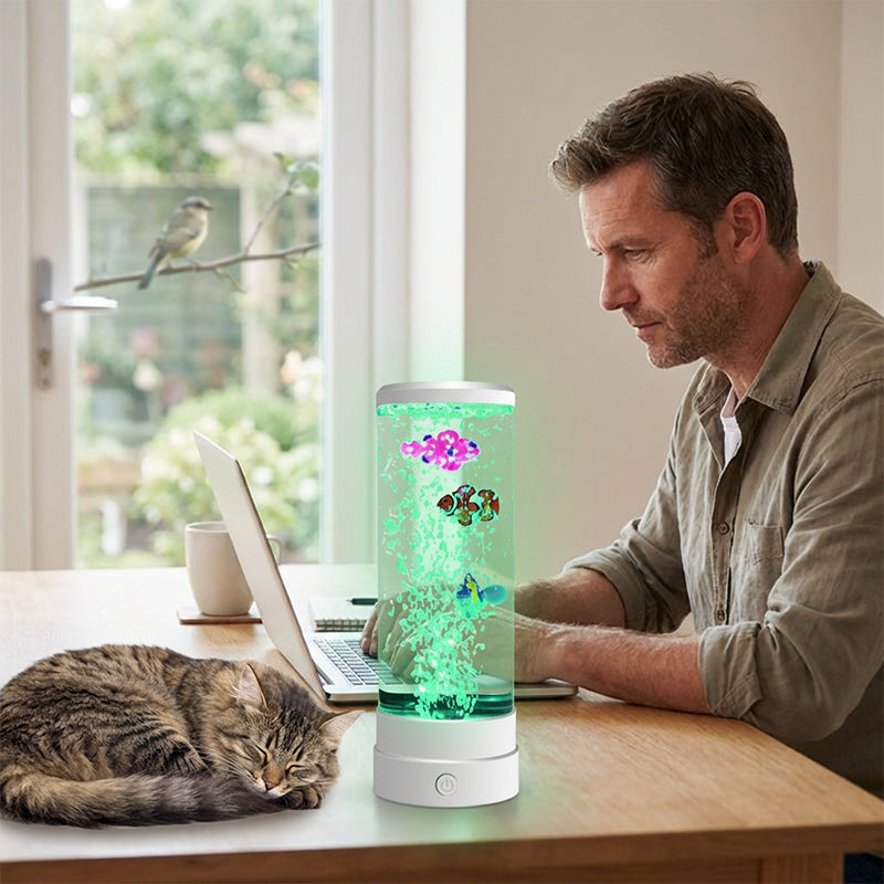 LED Bubble Fish Aquarium Lamp