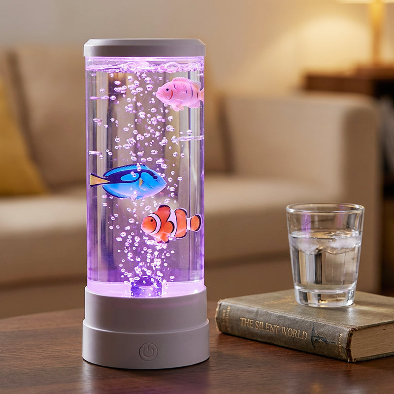 LED Bubble Fish Aquarium Lamp