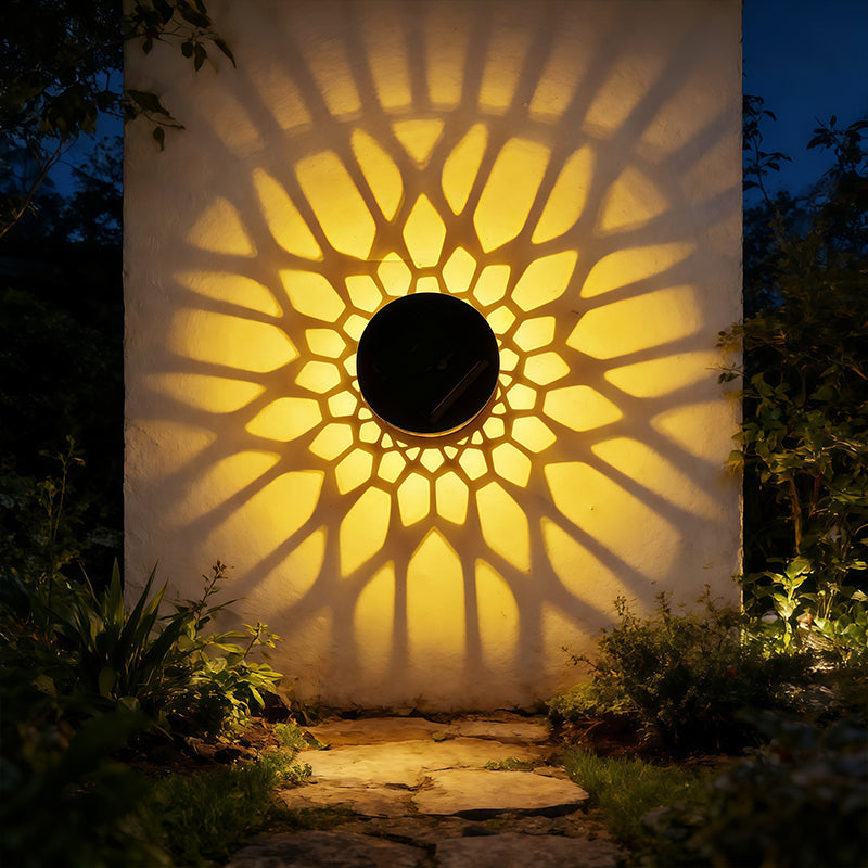 Solar Powered LED Projection Garden Light