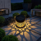 Solar Powered LED Projection Garden Light
