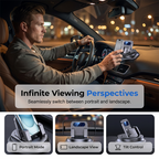 🚗 50% OFF NOW!📱 Rotating Dashboard Car Phone Holder – 360° Adjustable & Anti-Slip – Hands-Free Phone Mount 🛡️