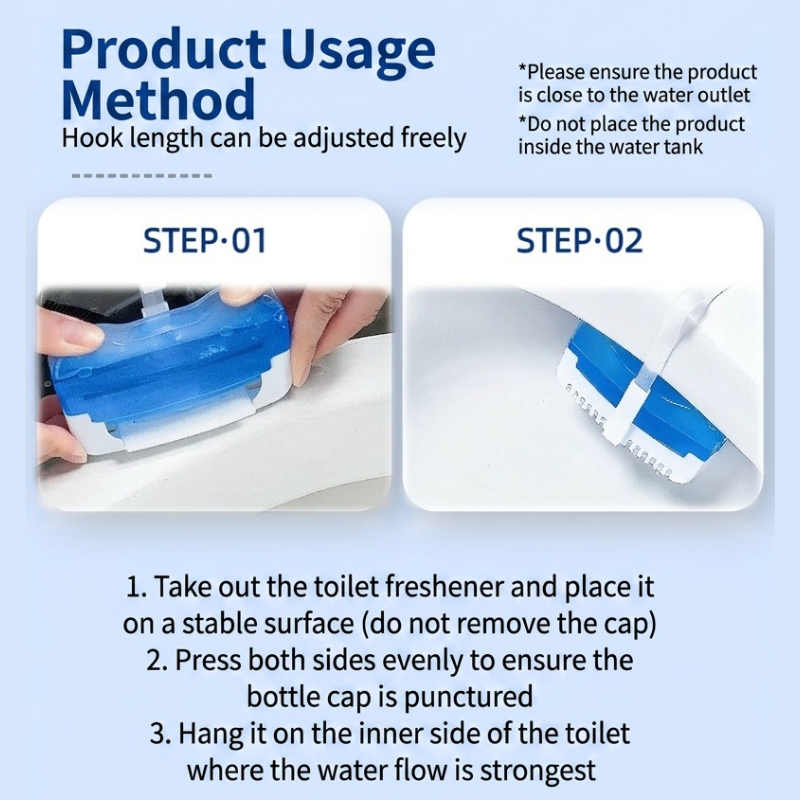Long-Lasting Toilet Freshener and Stain Remover