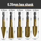 Pousbo® 5pcs Heavy Duty Rotary File Grinding Tools