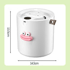 💨🏠2L Quiet USB Humidifier – Portable Desktop Mist Maker, 280ml/h Fine Spray, 35dB Silent, Cute Sausage Mouth Design for Bedroom, Office & Nursery