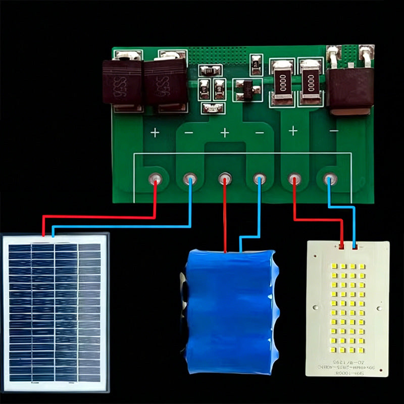 Automatic Solar Light Controller Circuit Board