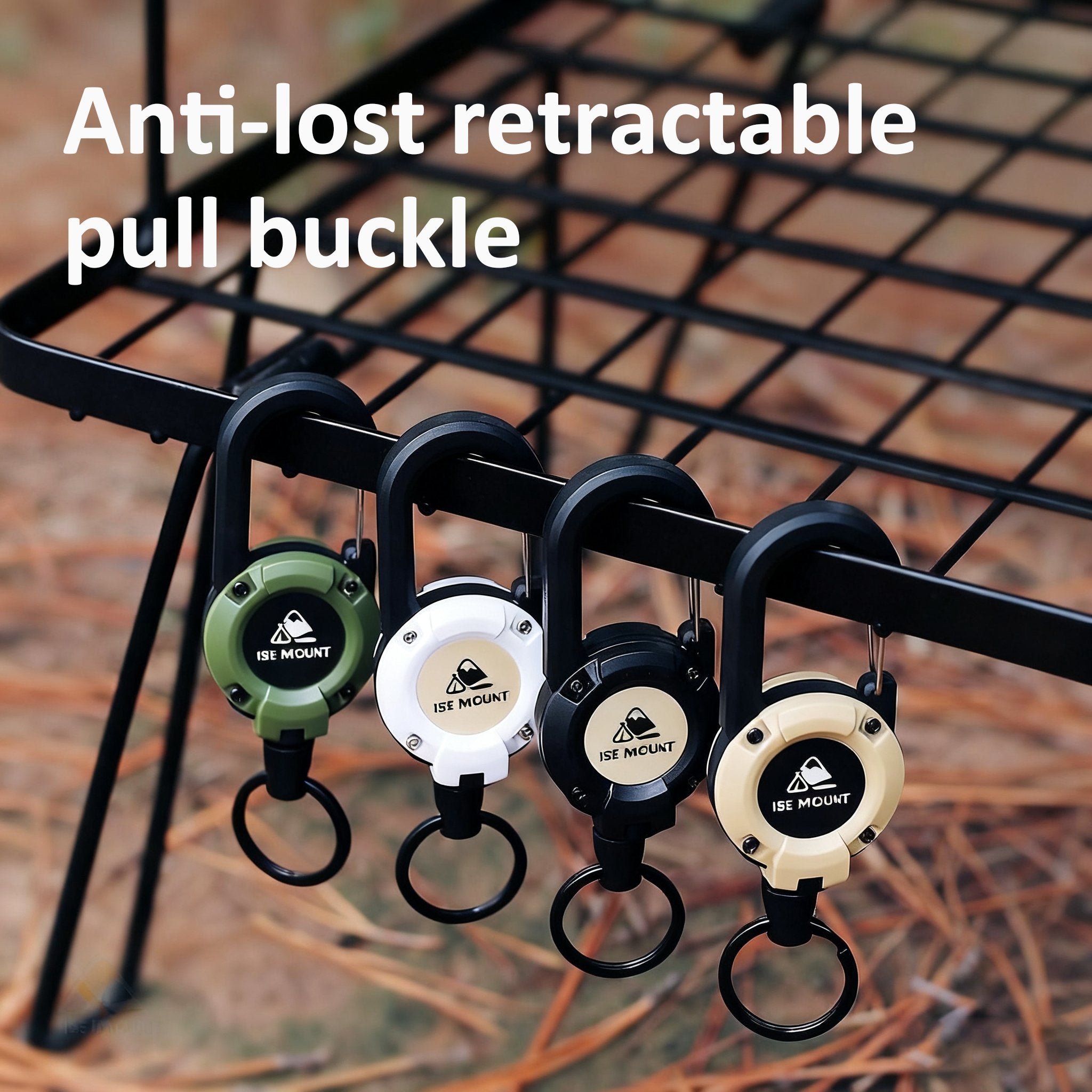 🏆Buy More Save More🎁3 In 1 New Multifunctional Retractable Pull Reel Carabiner Keychain