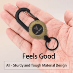 🏆Buy More Save More🎁3 In 1 New Multifunctional Retractable Pull Reel Carabiner Keychain