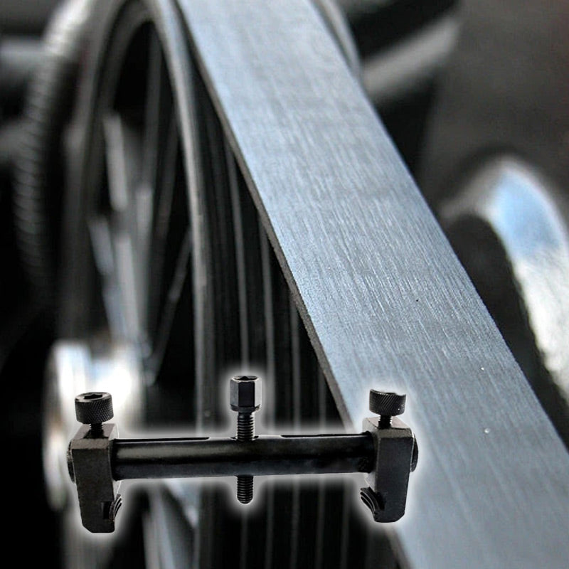 Adjustable Crankshaft Pulley Remover ⚙️ – 40-165mm Range, Three-Jaw Anti-Slip Grip, Steel Bead Protection, Includes Allen Wrench, for Car & Engine Repair