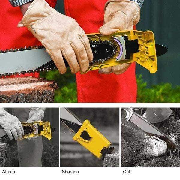 🪚Compact Chainsaw Sharpener – Fast and Accurate Maintenance for All Chainsaws