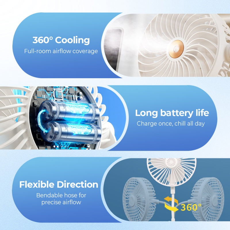 Flexible Mini Plug-in Fan