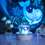 Rechargeable Rotating Star Projector Night Light