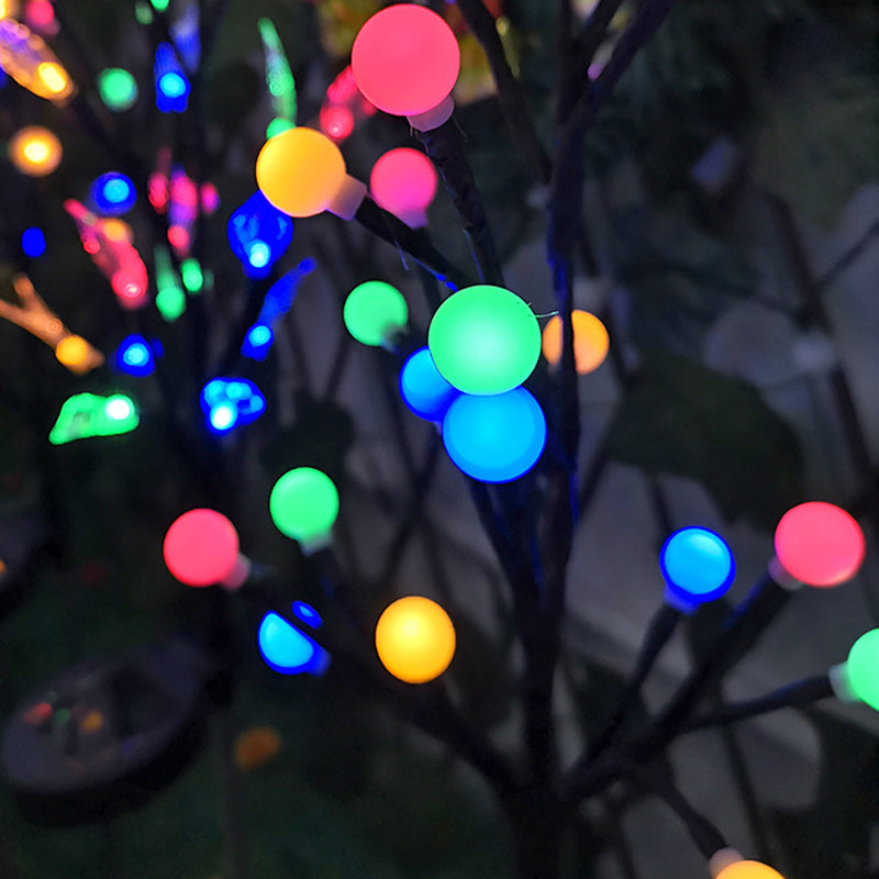 Solar Powered LED Tree Branch Garden Stake Light