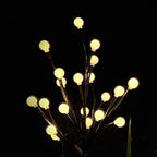 Solar Powered LED Tree Branch Garden Stake Light