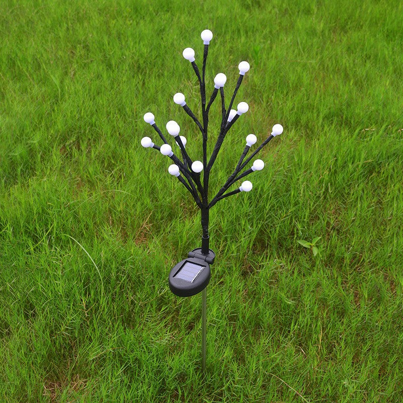 Solar Powered LED Tree Branch Garden Stake Light