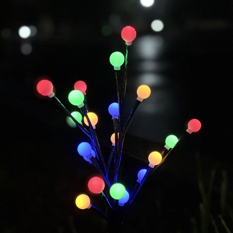 Solar Powered LED Tree Branch Garden Stake Light