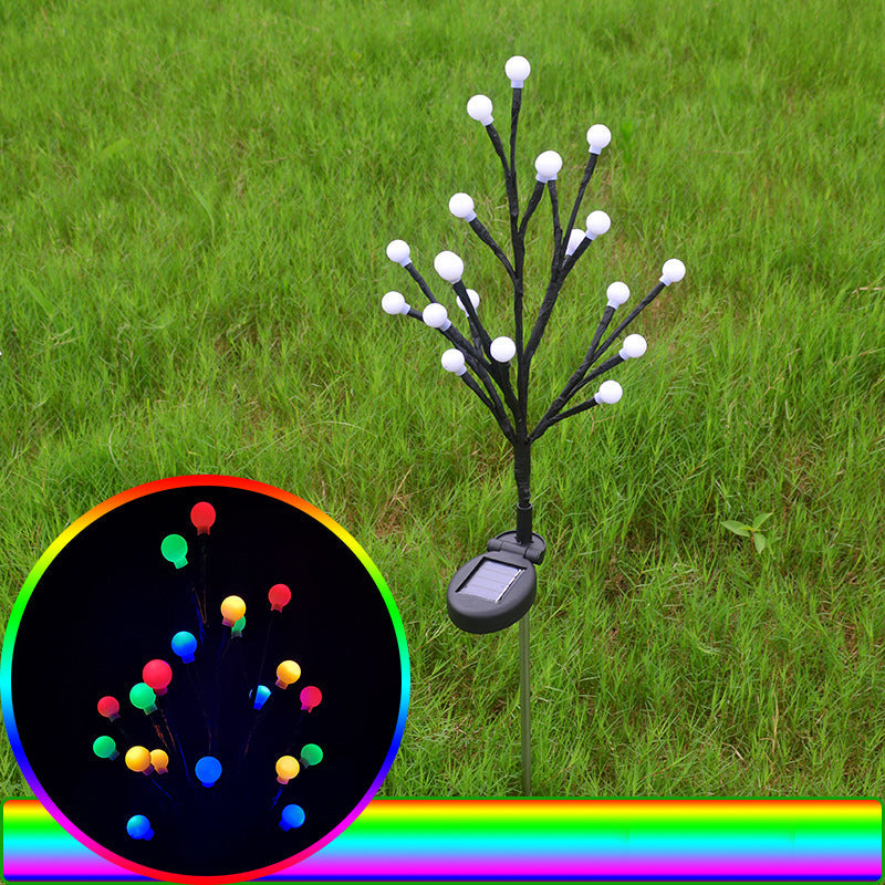 Solar Powered LED Tree Branch Garden Stake Light