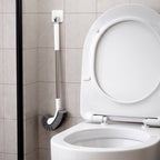 Long Handle Toilet Brush with Curved Head