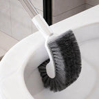 Long Handle Toilet Brush with Curved Head