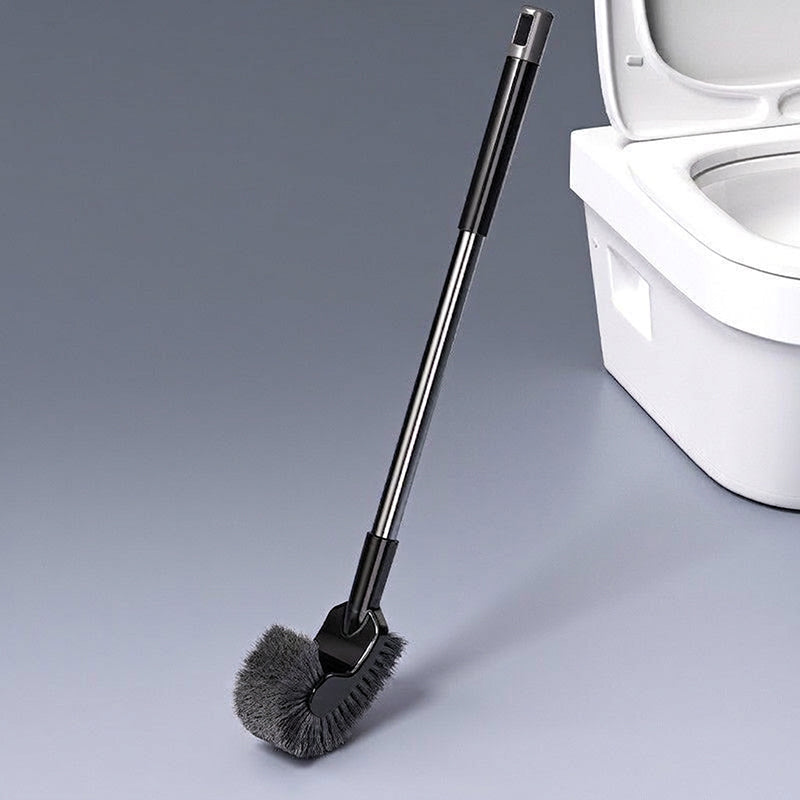 Long Handle Toilet Brush with Curved Head