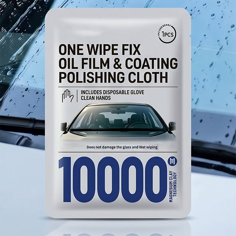 Car Glass Oil Film Removal Wipes